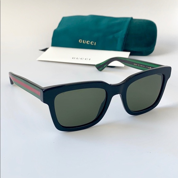 gucci men's square sunglasses